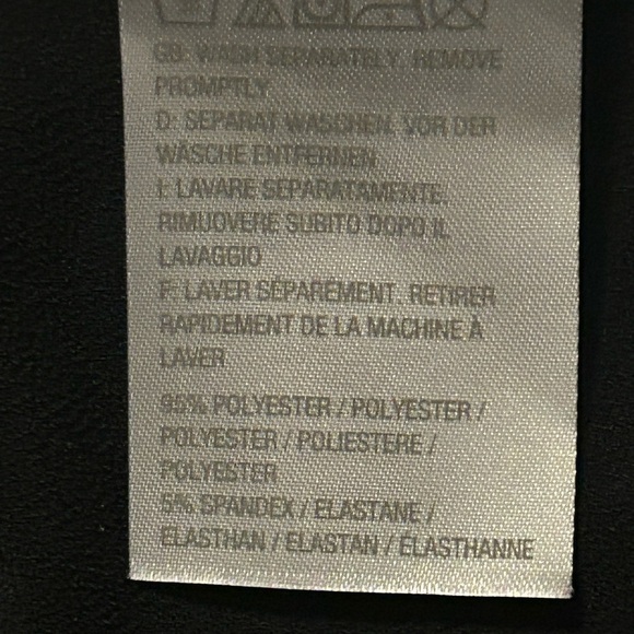 Susan Graver black button down shirt dress size M - Picture 5 of 5